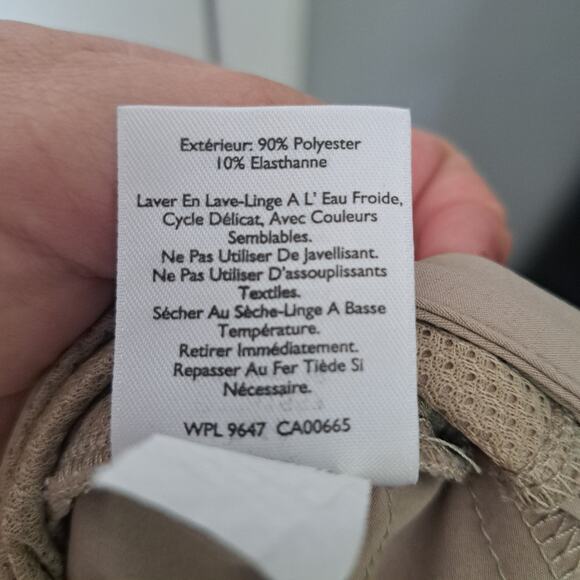 Eddie Bauer Convertible Hiking Pants Tan Women's Size 10 - Picture 10 of 10